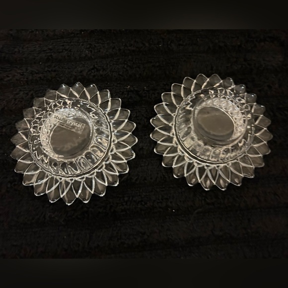 Studio Crystal by Studio Silversmiths Candle Holders - Picture 3 of 5